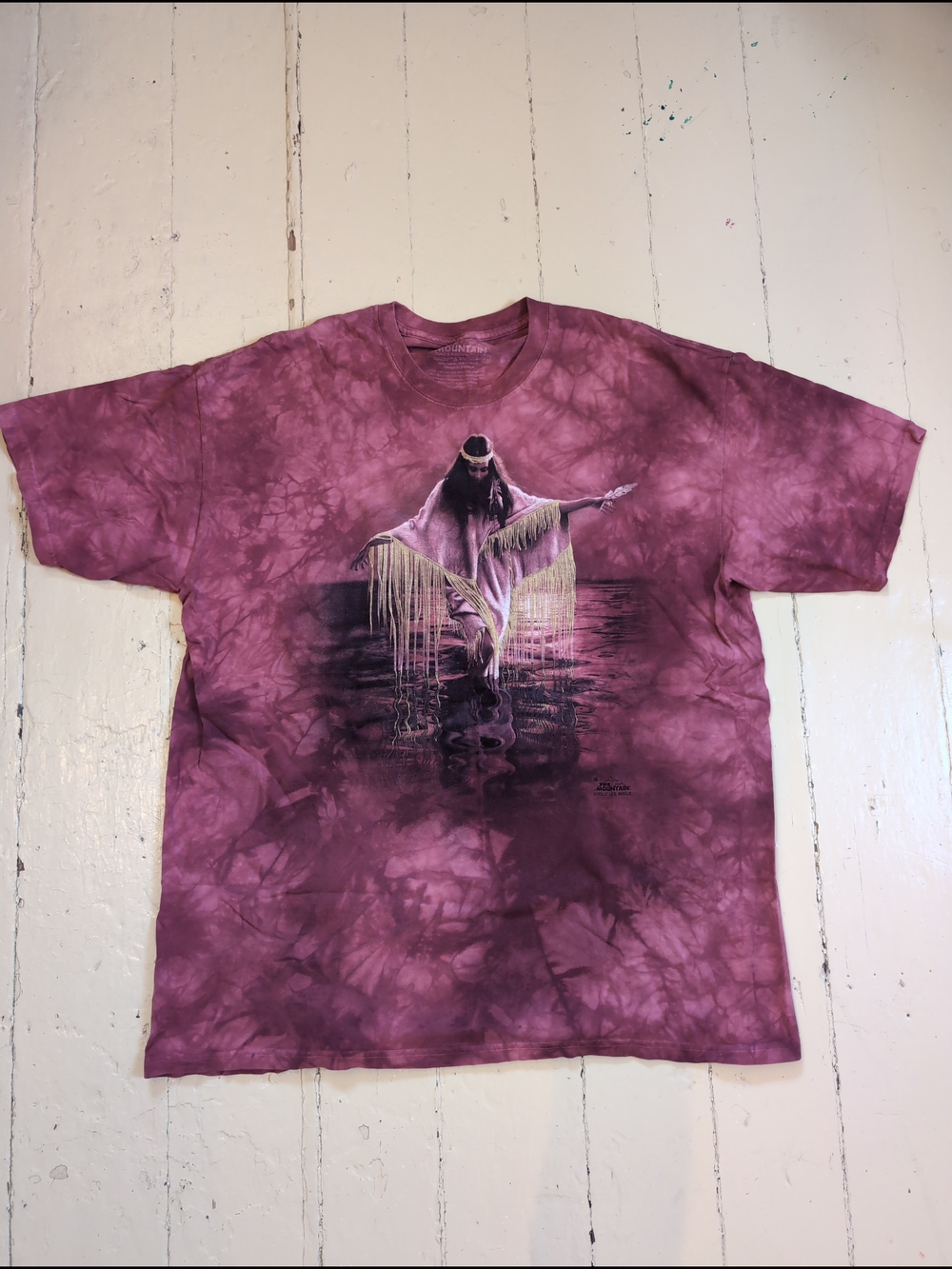 Vintage 2007 The Mountain Graphic Short-Sleeve Tee Shirt